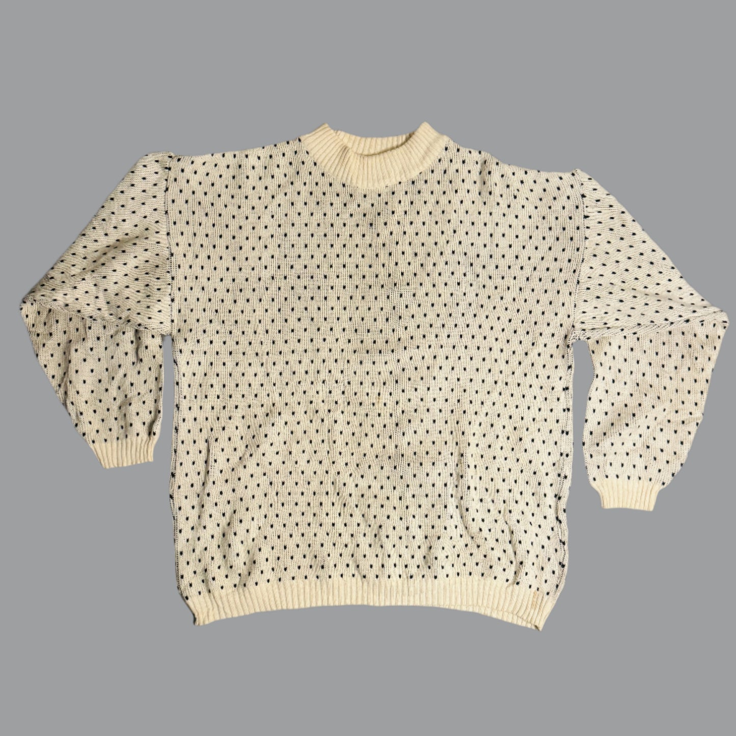 Speckled Snow Sweater