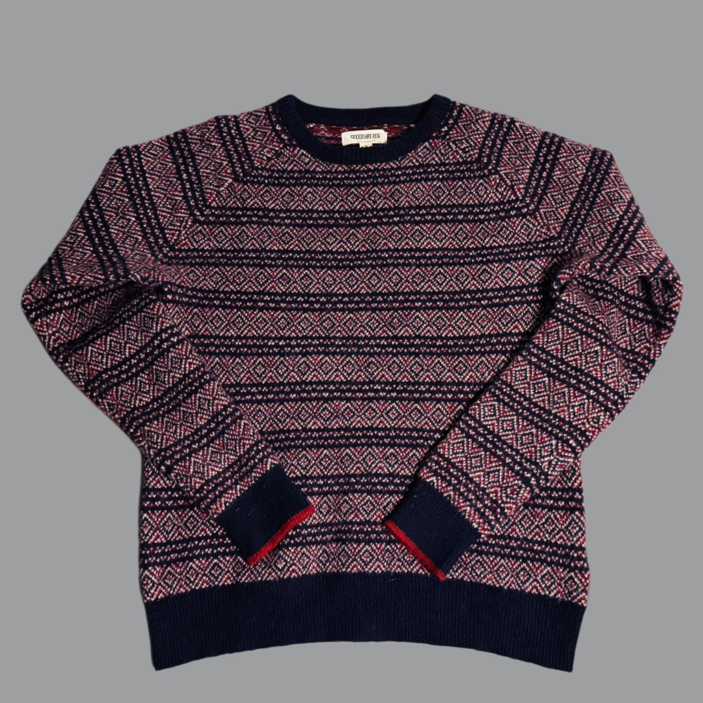 Berry Tapestry Sweater
