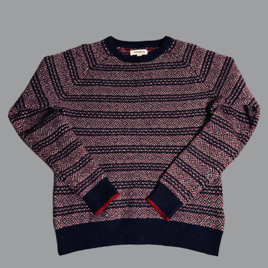 Berry Tapestry Sweater
