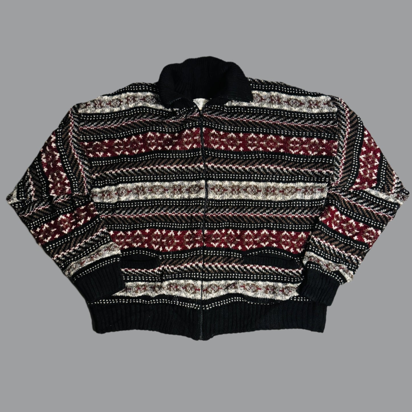 Rustic Ember Sweater Jacket