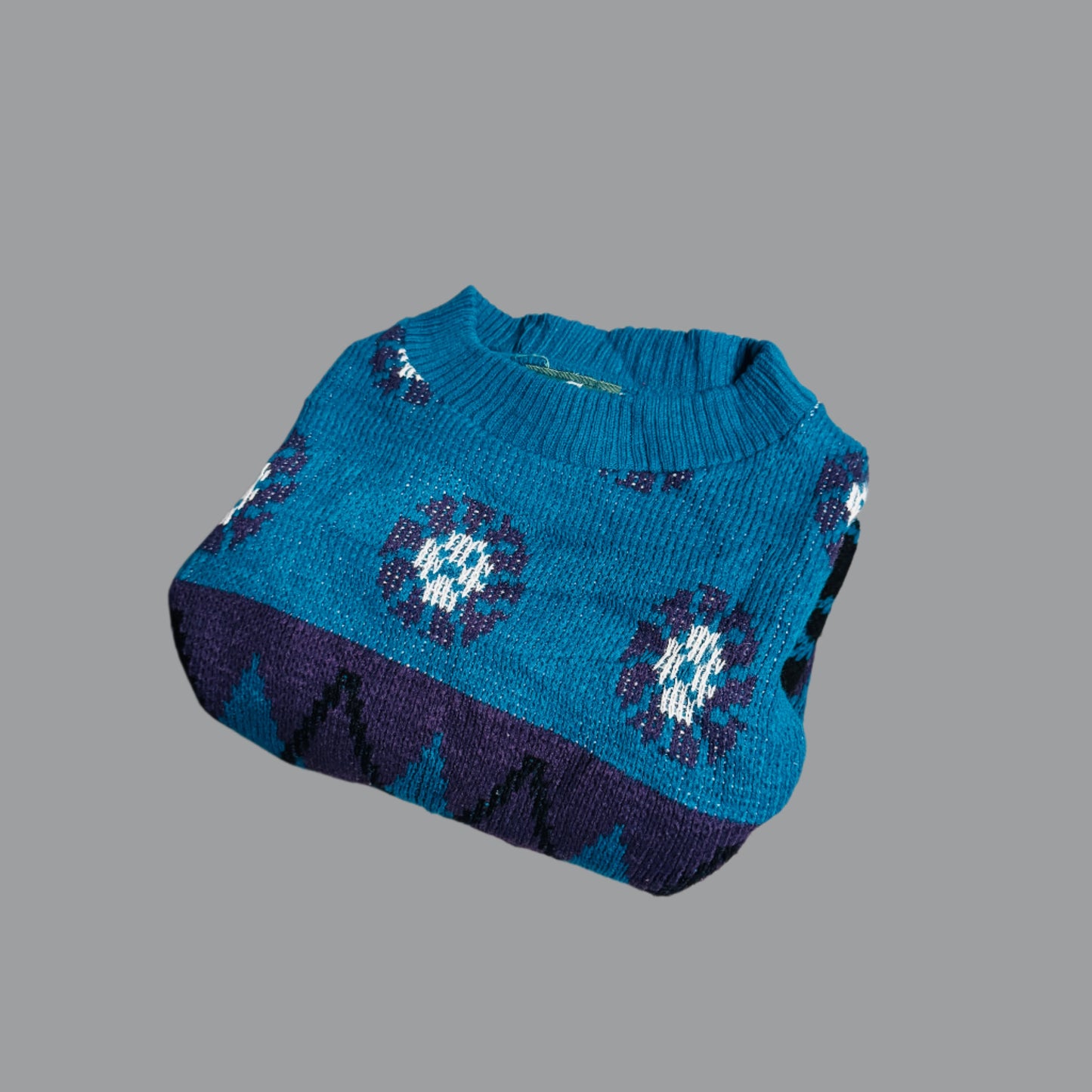 Violet Blossom Sweater