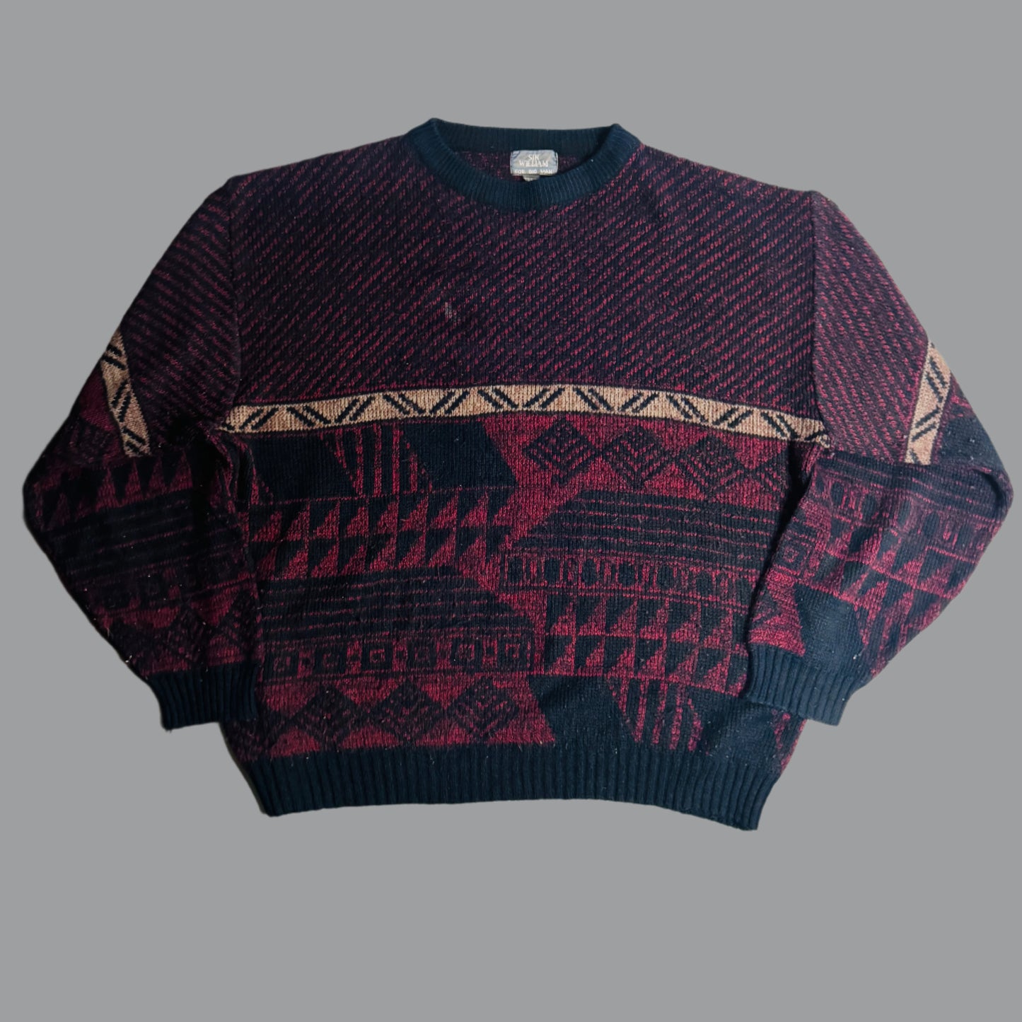 Blackberry Terra Mosaic Sweater