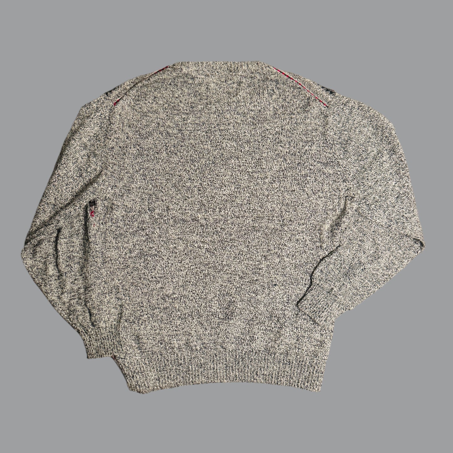 Vintage Nordic Striped Knit