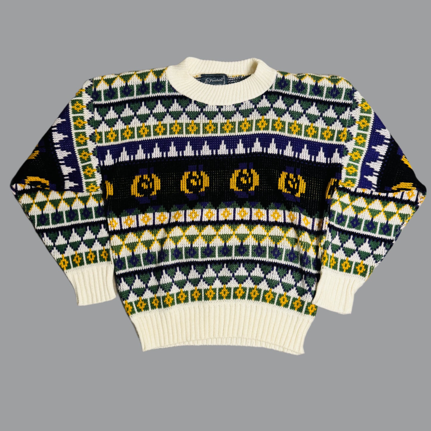 Retro Fair Isle Knit