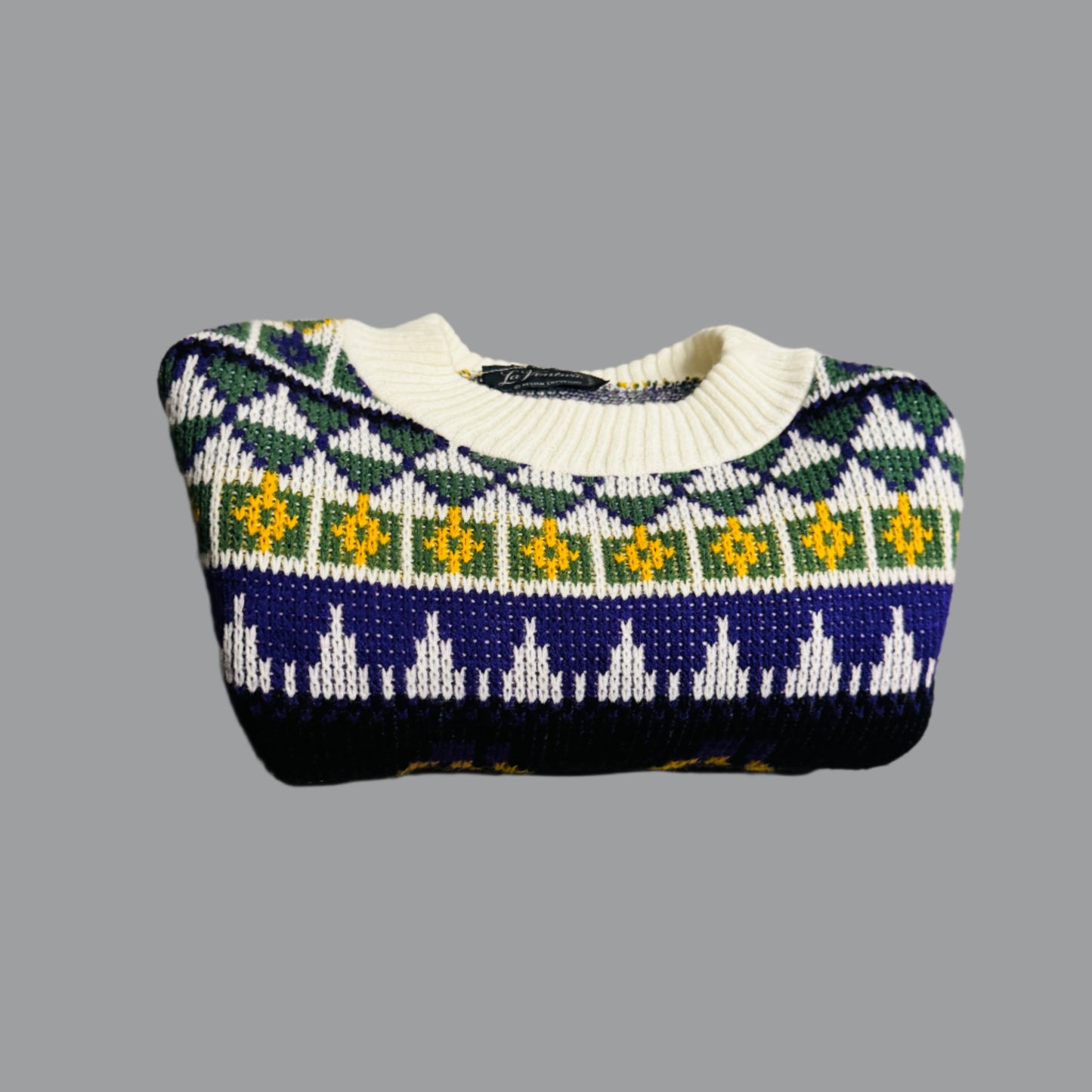 Retro Fair Isle Knit