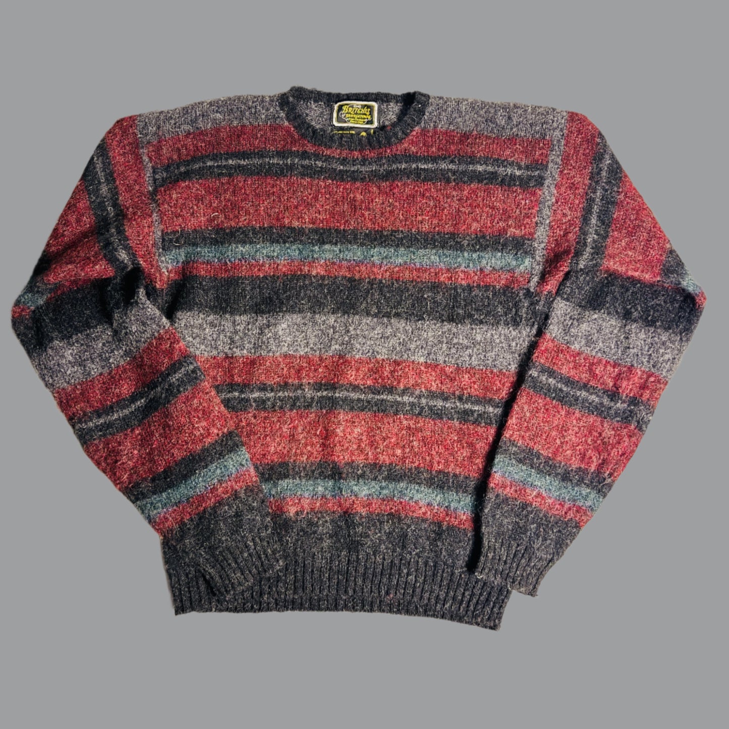 90s Grunge Striped Sweater