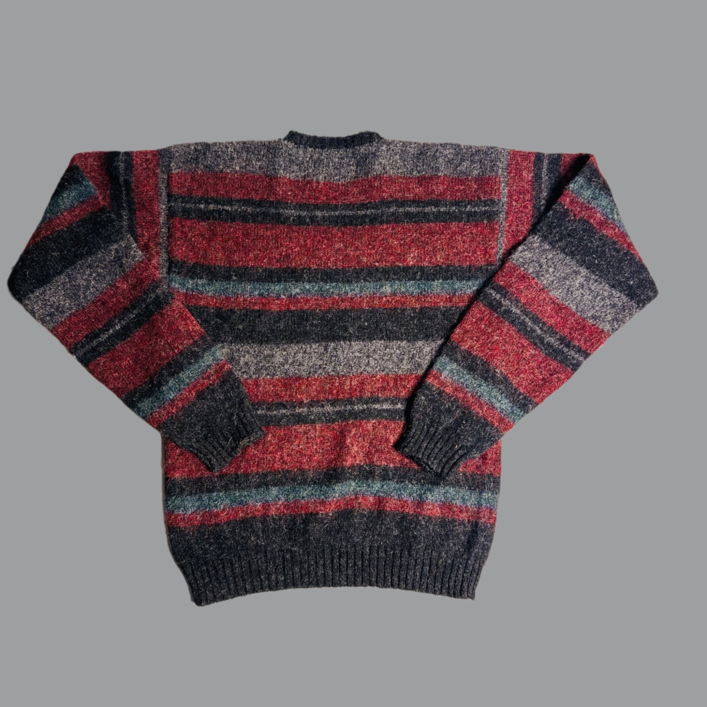 90s Grunge Striped Sweater