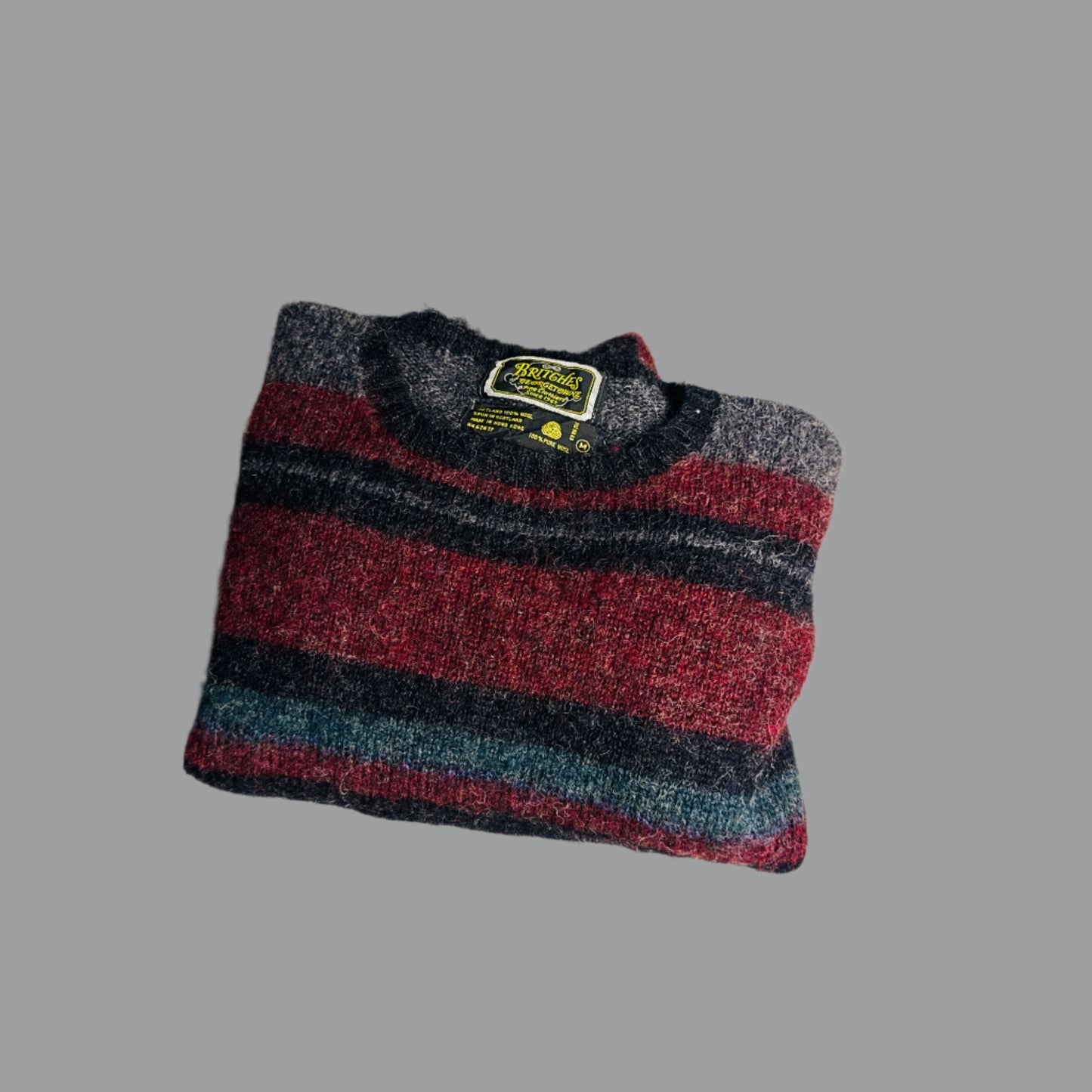 90s Grunge Striped Sweater