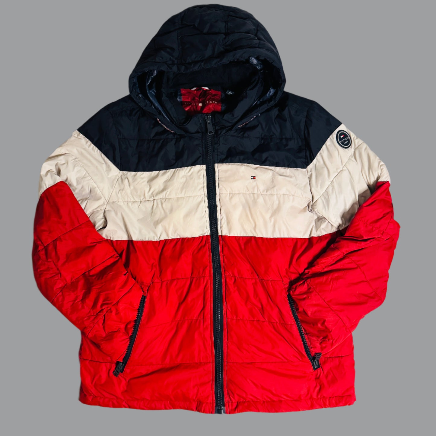 Tommy Hilfiger Tricolor Puffer Jacket