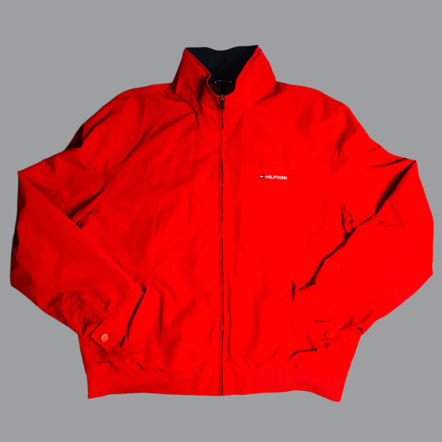 Tommy Hilfiger Red Windbreaker Jacket