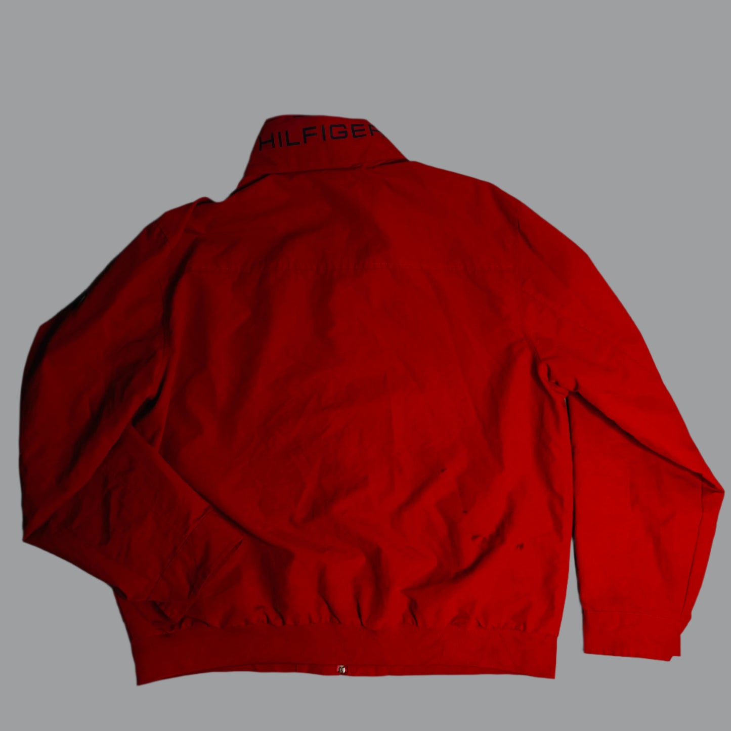 Tommy Hilfiger Red Windbreaker Jacket