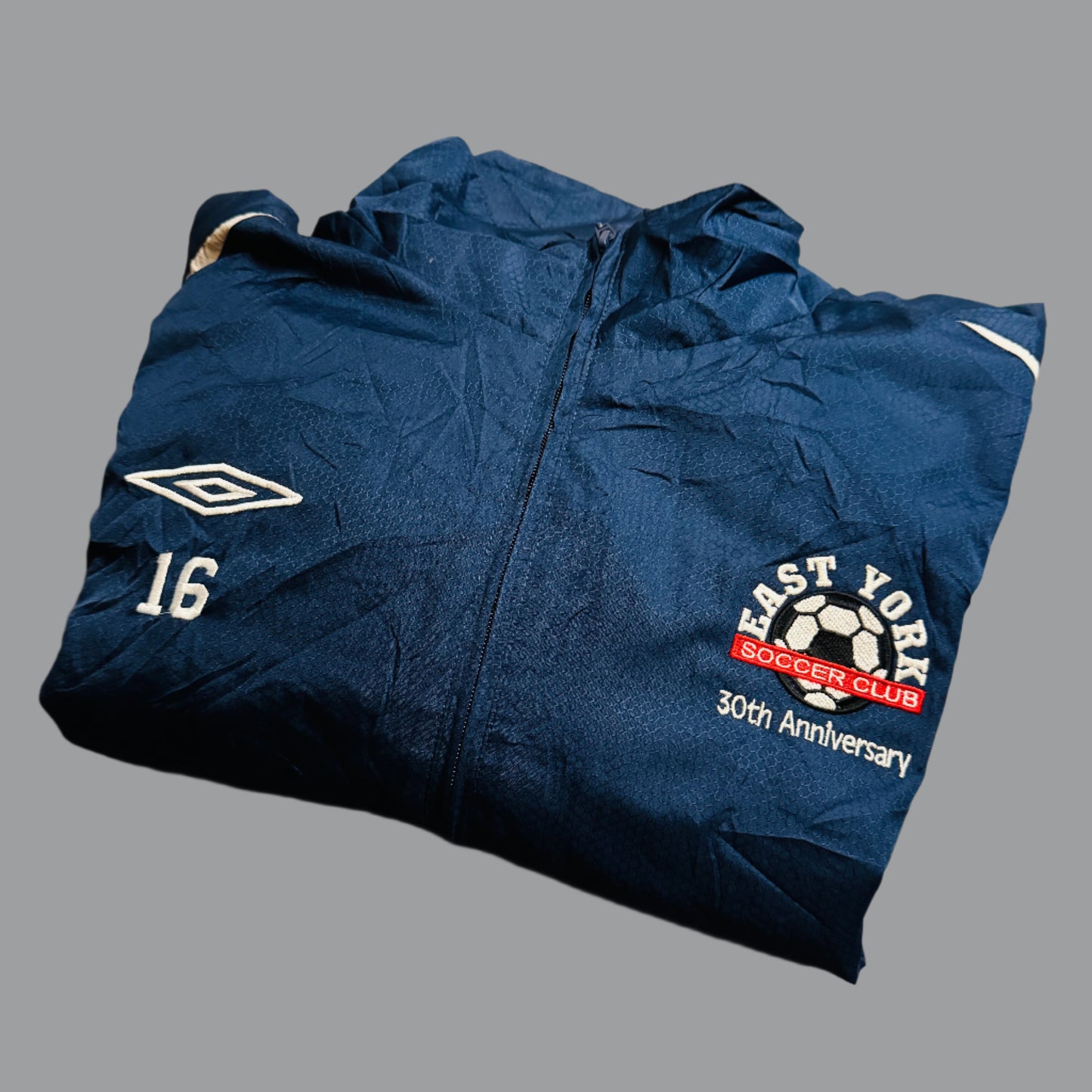 Umbro East York SC Windbreaker – 30th Anniversary Edition