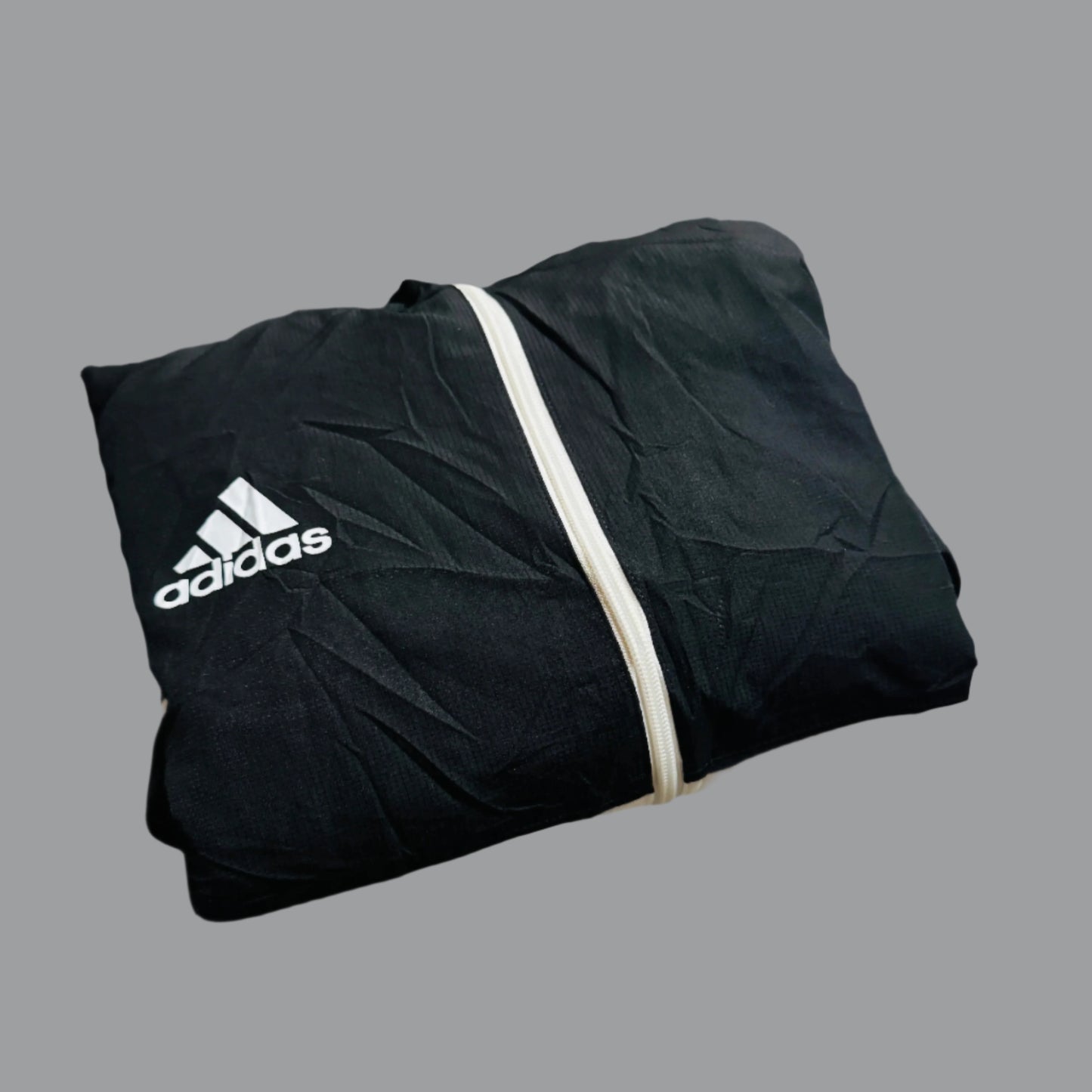 Adidas Climalite Windbreaker – Black & White Retro