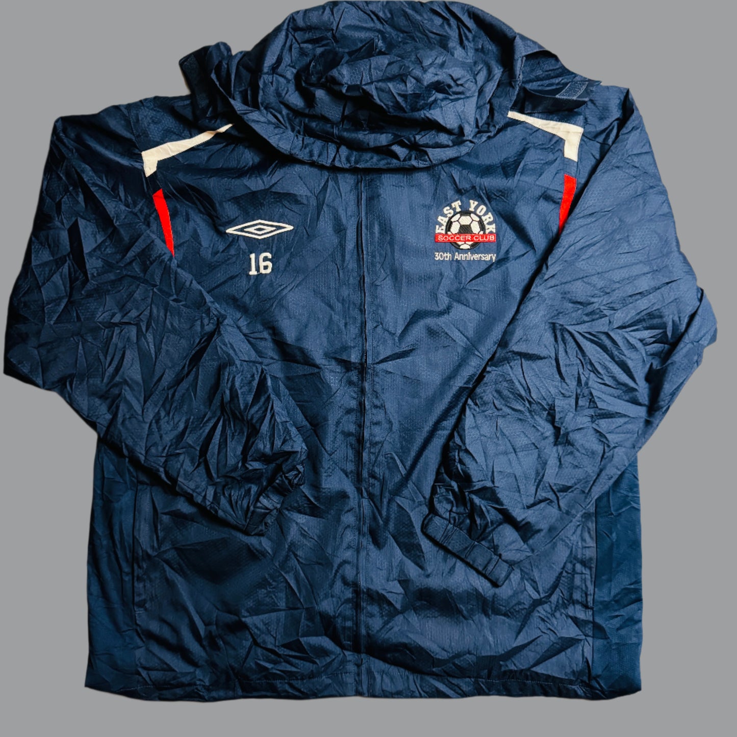 Umbro East York SC Windbreaker – 30th Anniversary Edition