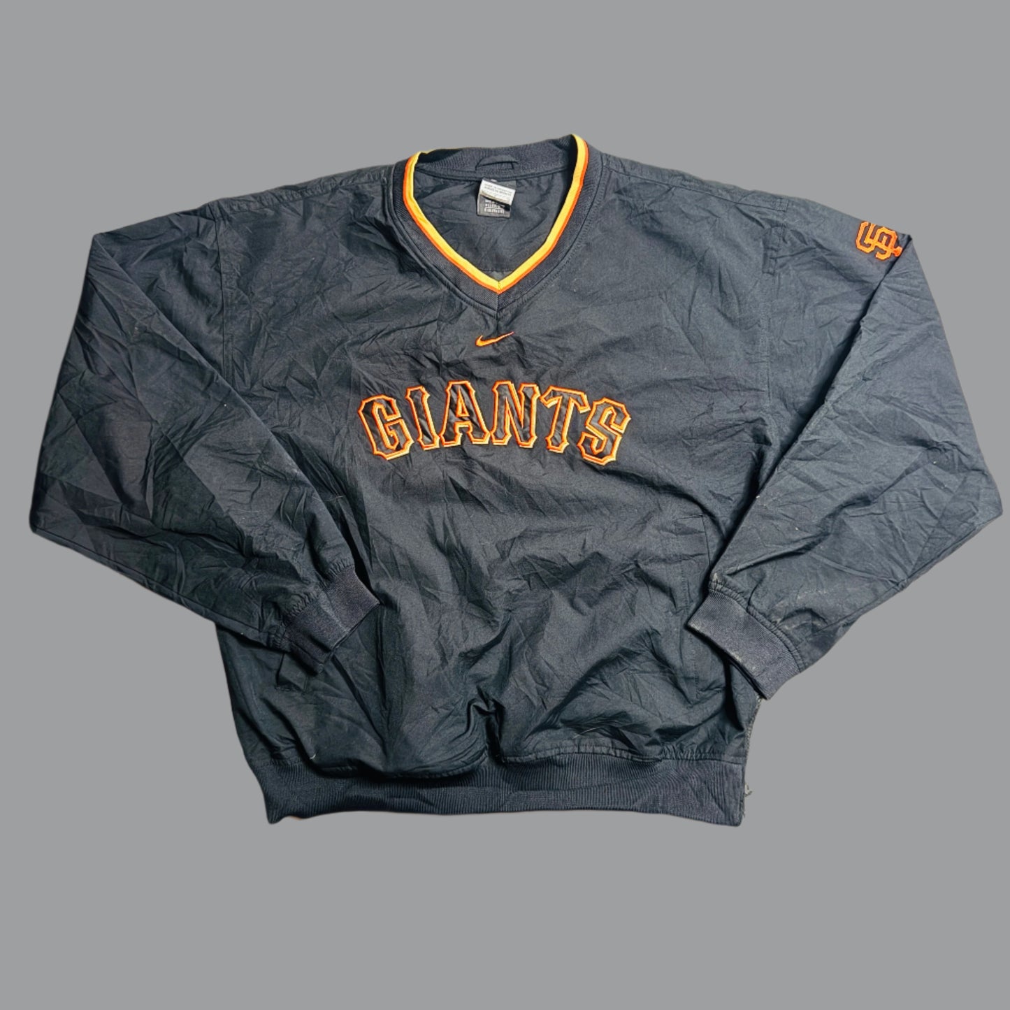 Nike Giants V-Neck Windbreaker