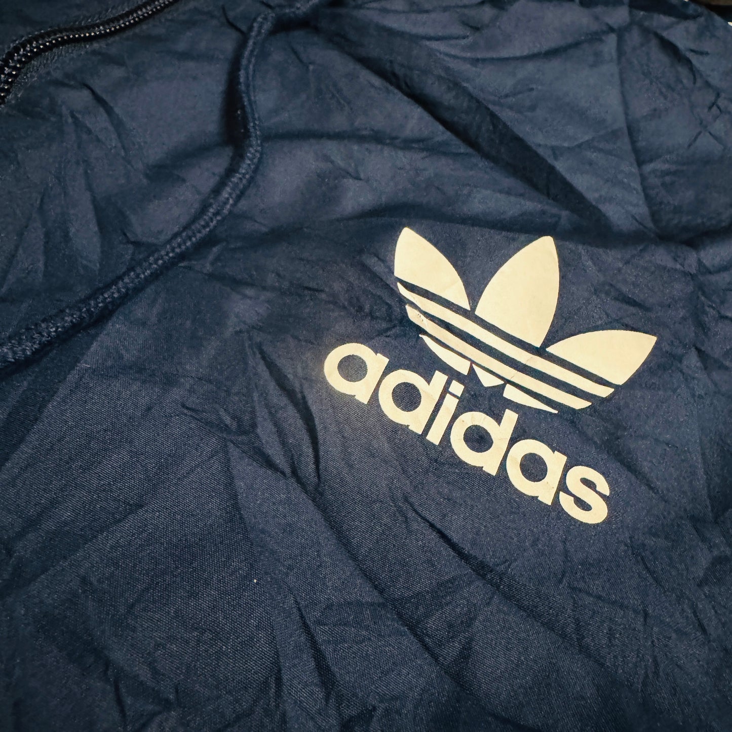 Adidas Originals Navy Windbreaker