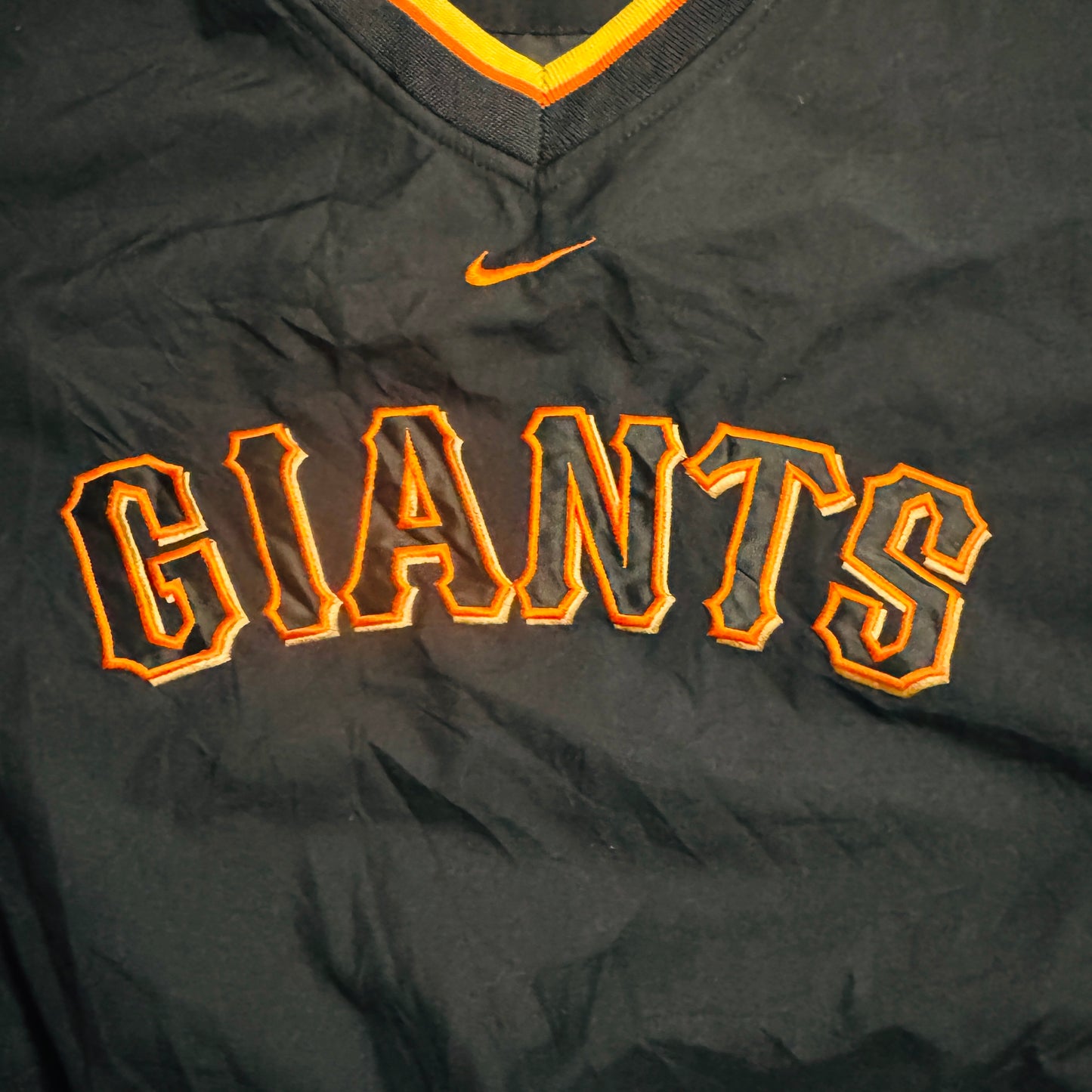 Nike Giants V-Neck Windbreaker