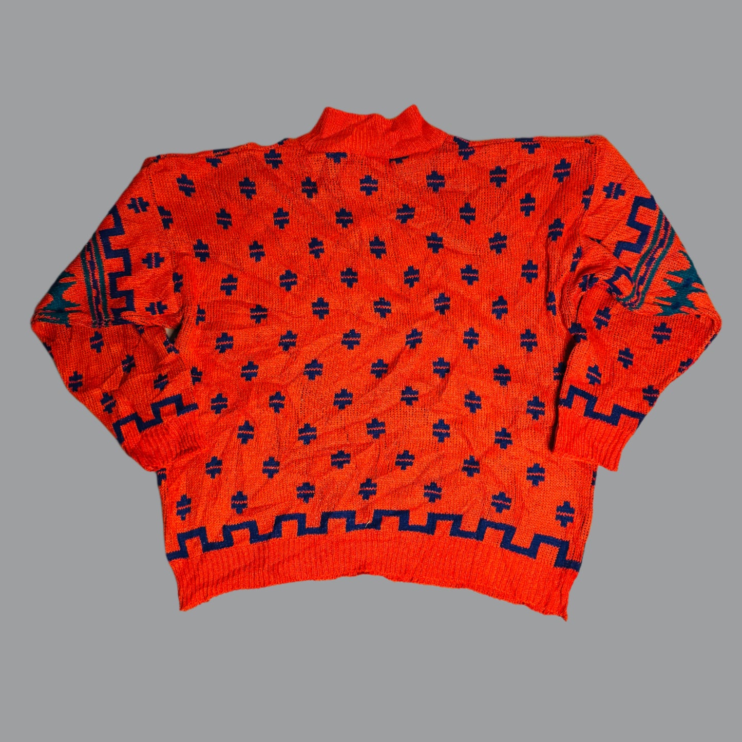 Vintage 90s Ethno Knit Sweater