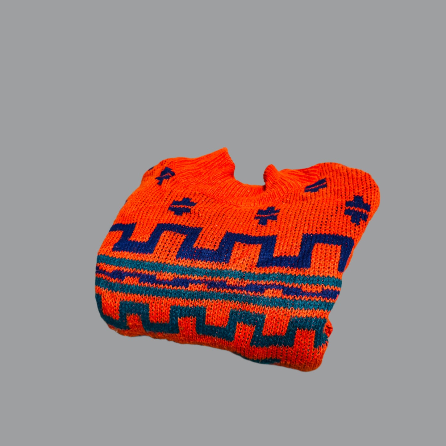 Vintage 90s Ethno Knit Sweater
