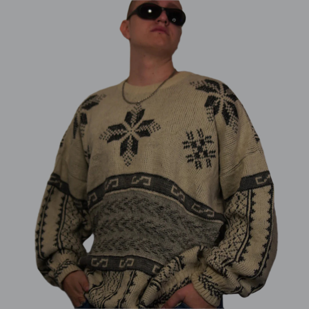 Frosted Snowflake Sweater