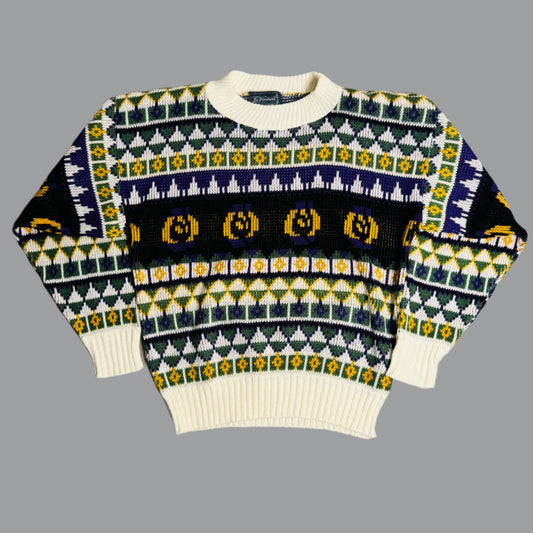 Retro Fair Isle Knit